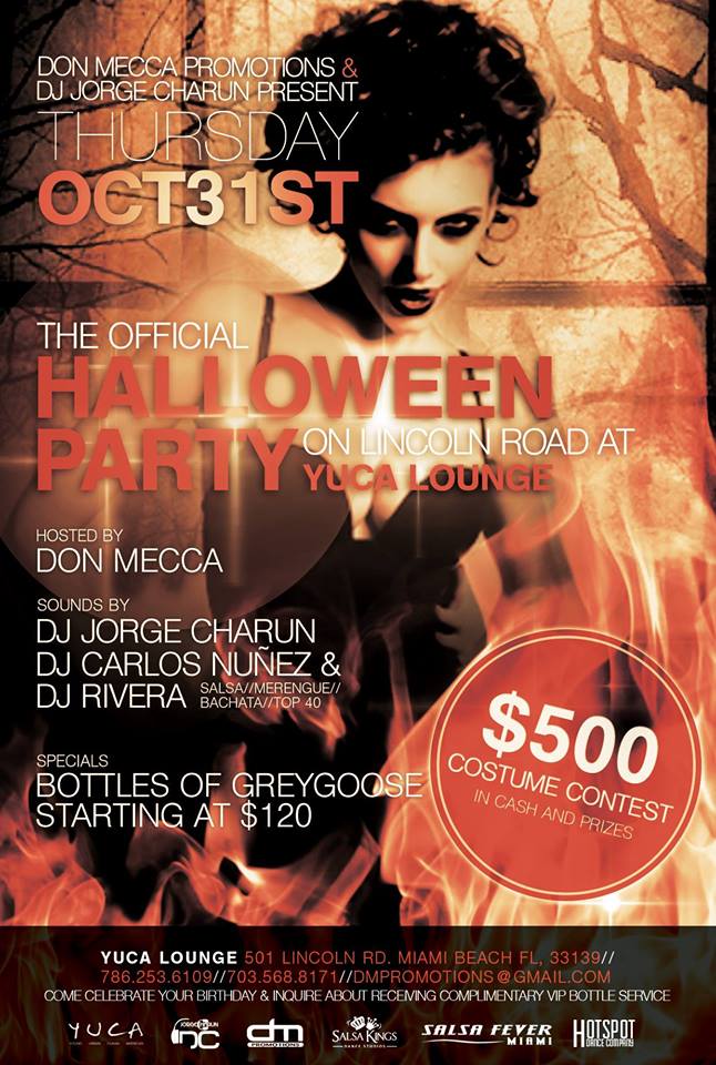 The Official Hallowwen Party on Lincoln RD 10/31/13 – The Soul Of Miami