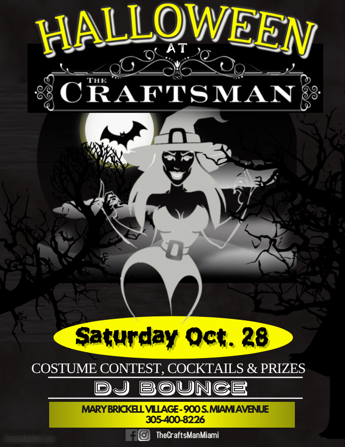 Halloween at The Craftsman 10/28/17 The Soul Of Miami