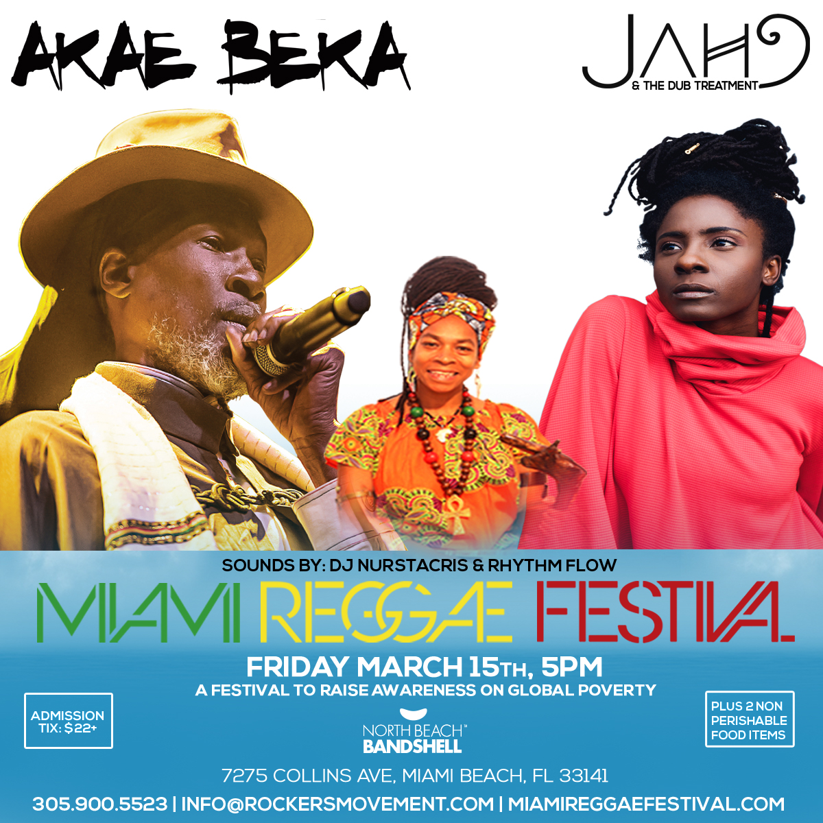 Miami Reggae Festival 3/15/19 The Soul Of Miami