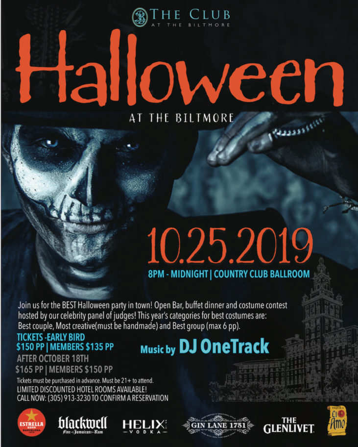 The Biltmore Halloween Party 10/25/19 The Soul Of Miami