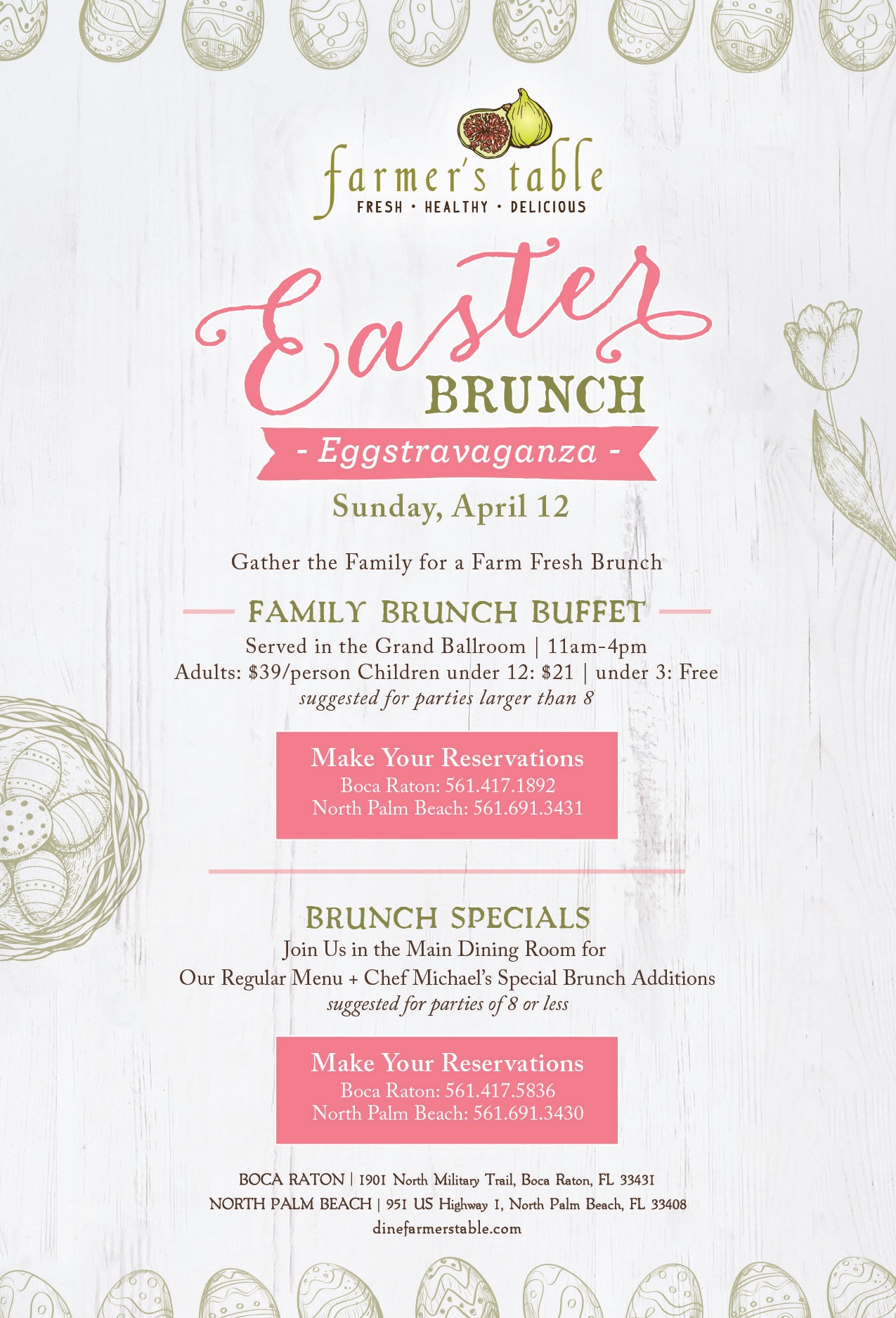 Celebrate Easter At Farmer’s Table Boca 4 12 20 – The Soul Of Miami