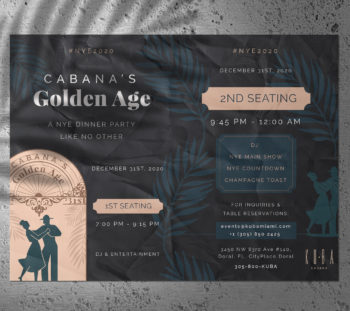 Zuma Miami's Back to 1920's New Year Party 12/31/19 – The Soul Of