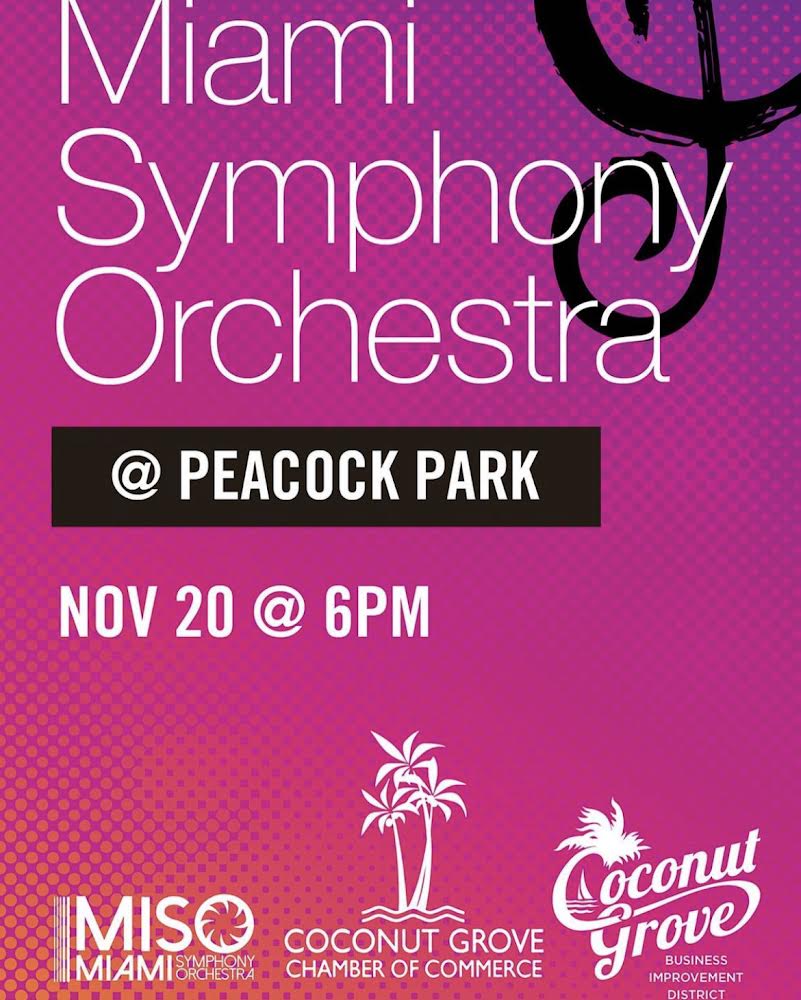 MiSo Miami symphony orchestra in the Park 11/20/21 The Soul Of Miami
