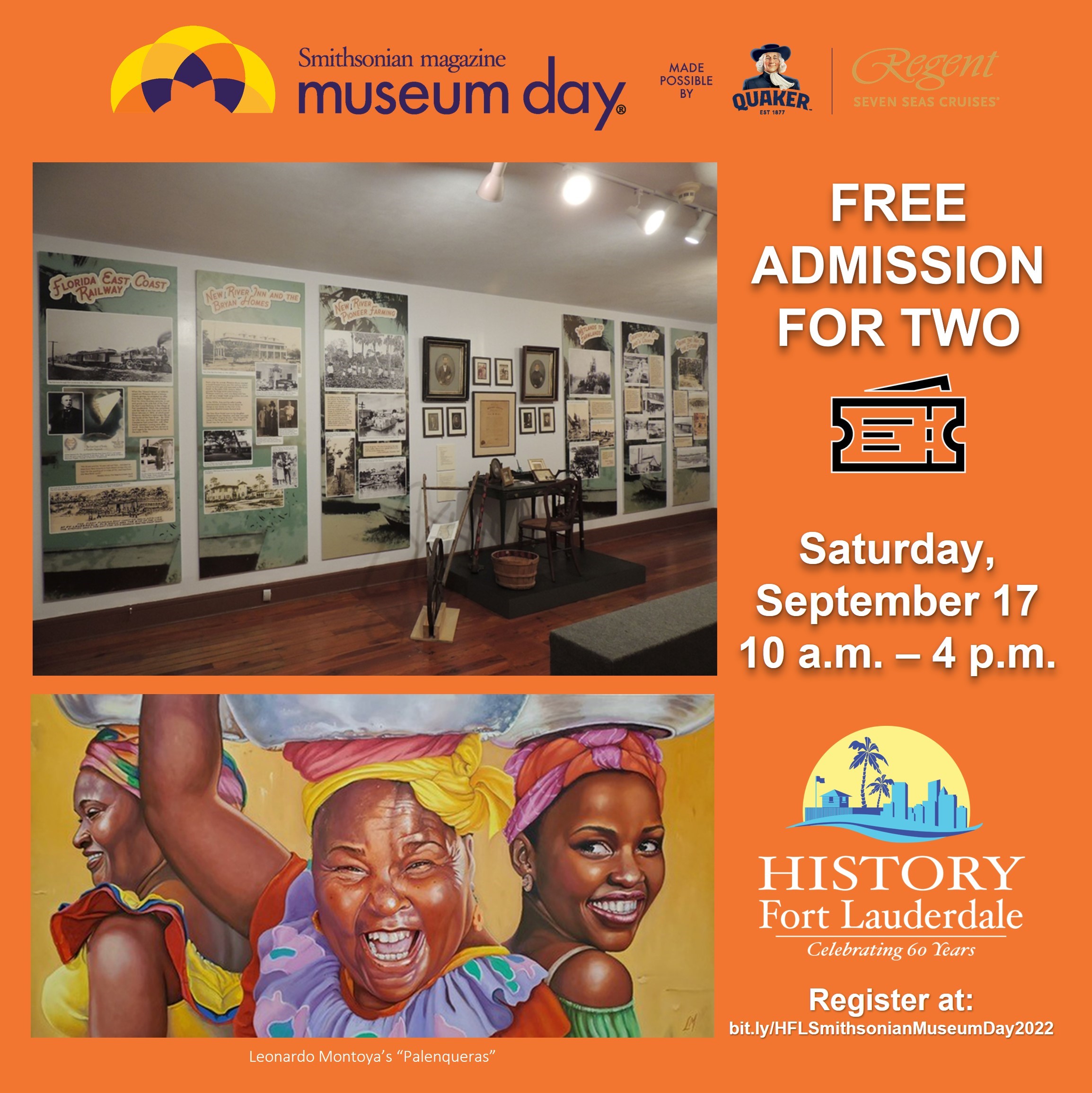 History Fort Lauderdale Takes Part in Smithsonian Museum Day 9/17/22