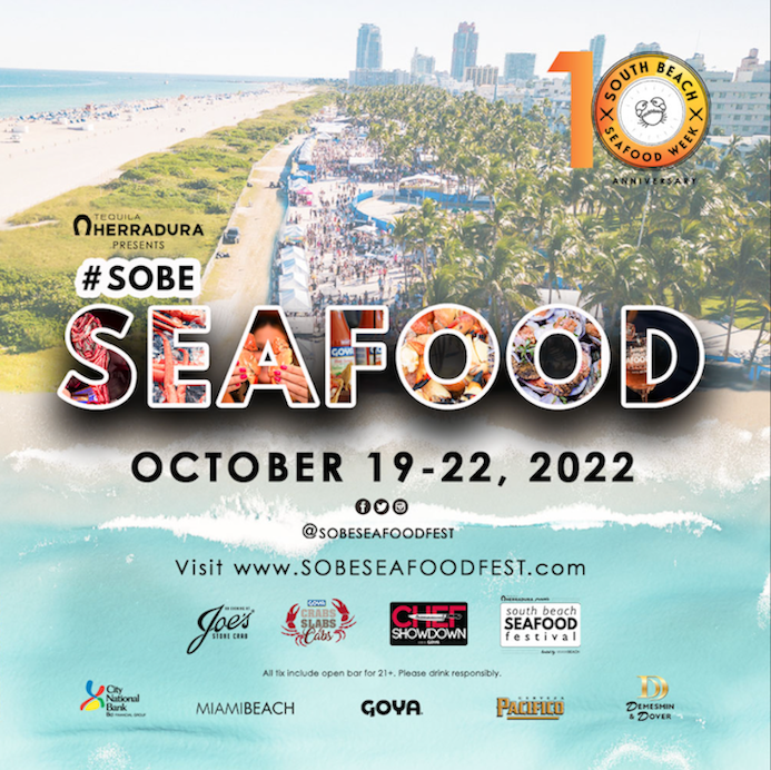 South Beach Seafood Festival 10/19/22, 10/20/22, 10/21/22, 10/22/22