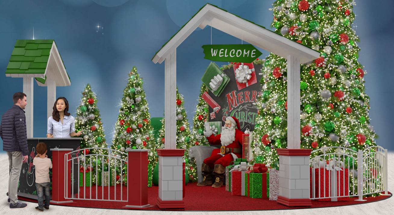 MIAMI DOLPHINS Christmas Photo Picture Santa Claus Holiday 