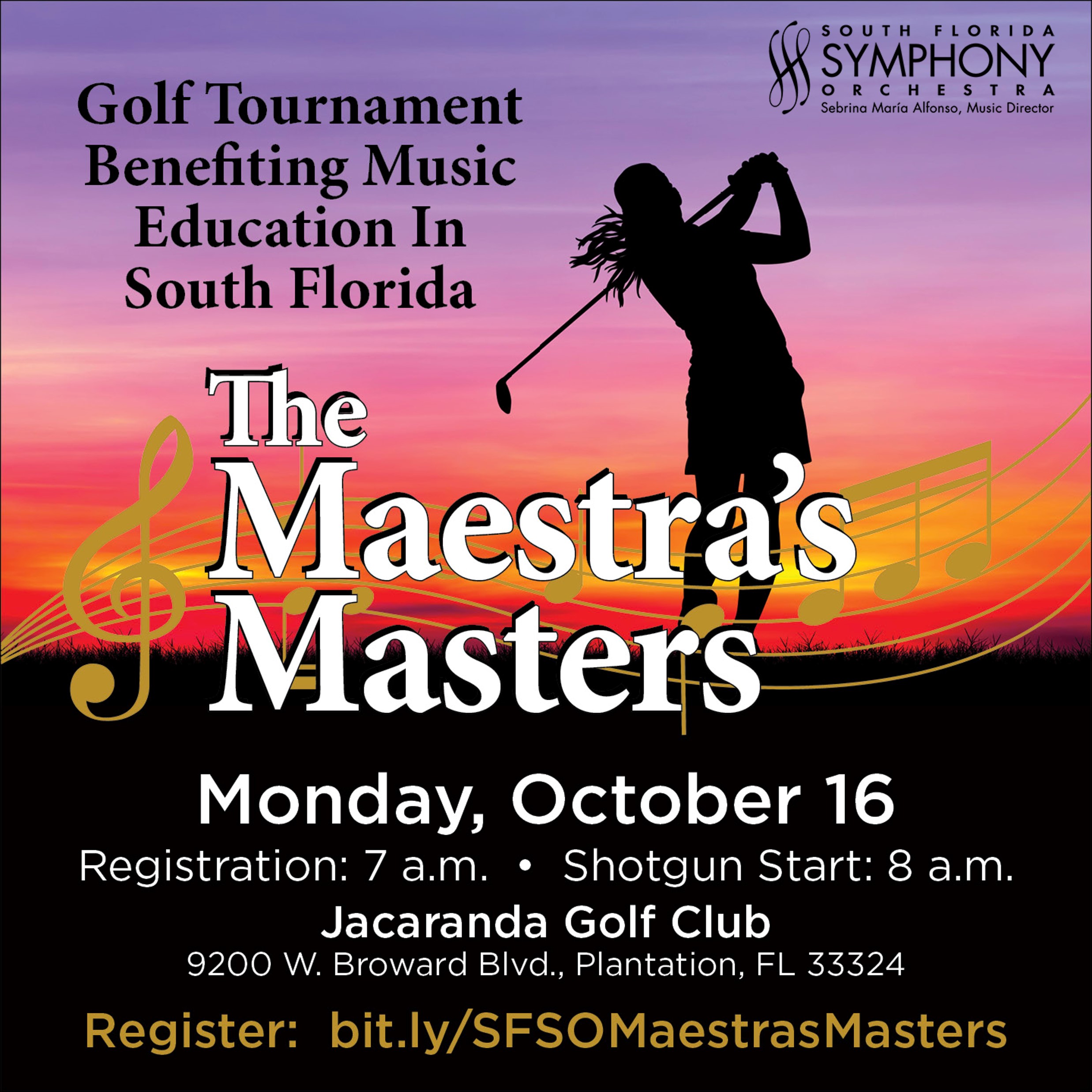 South Florida Symphony Orchestra s The Maestra s Masters Golf