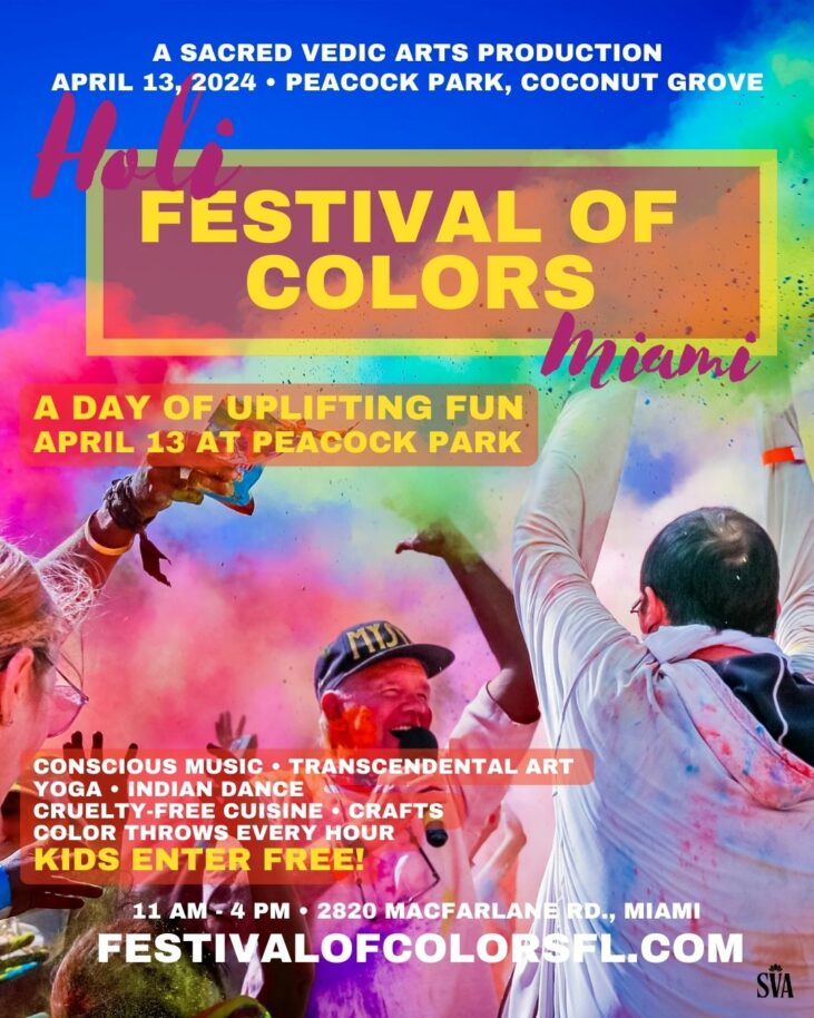 Festival of Colors Florida – a conscious celebration, inspired by Holi ...