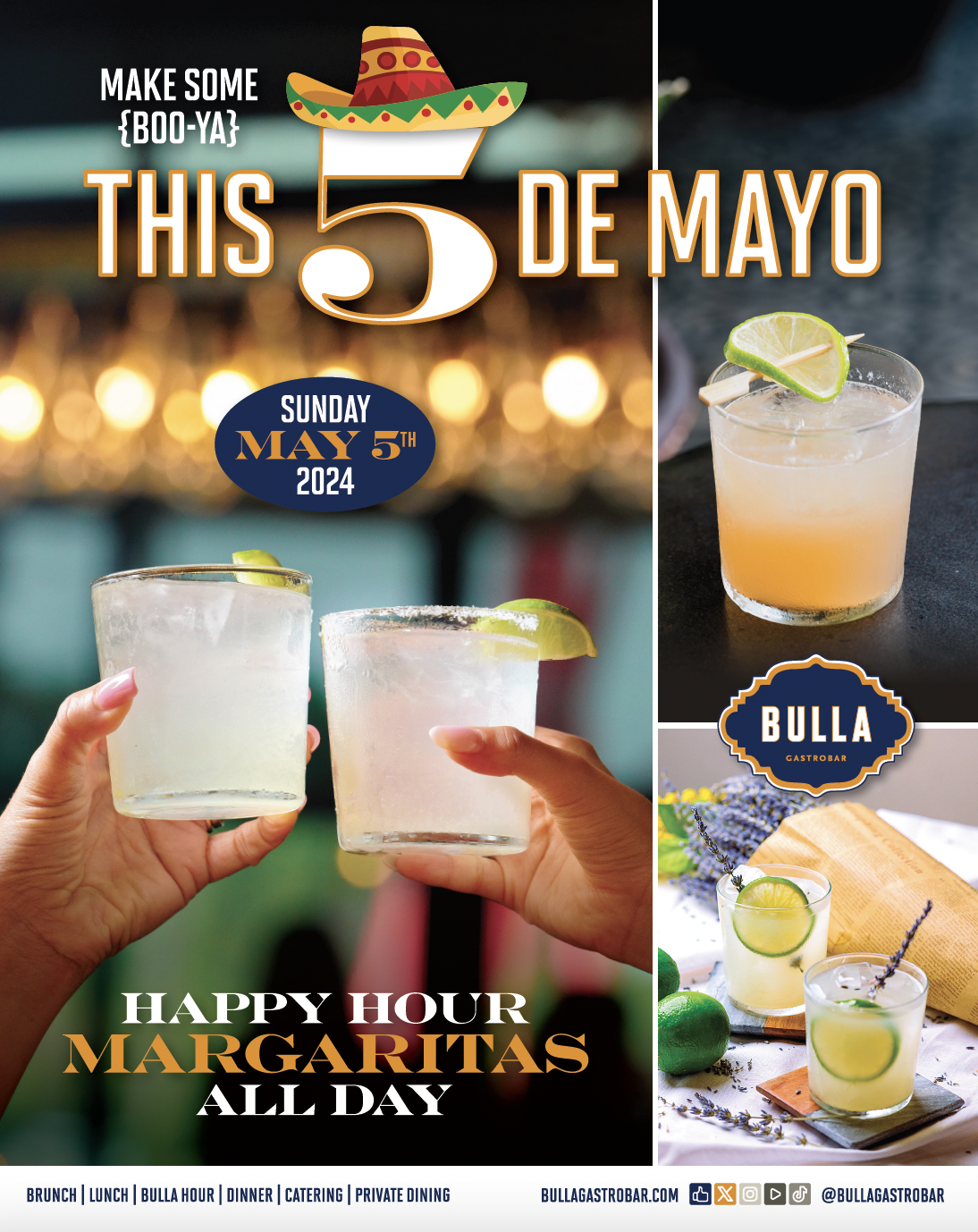 Celebrate Cinco de Mayo with an all day Happy Hour at Bulla Gastorbar 5 ...